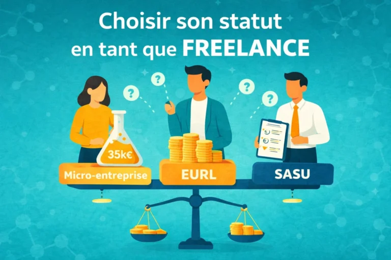 une illustration pour l'article choisir son statut en tant que freelance