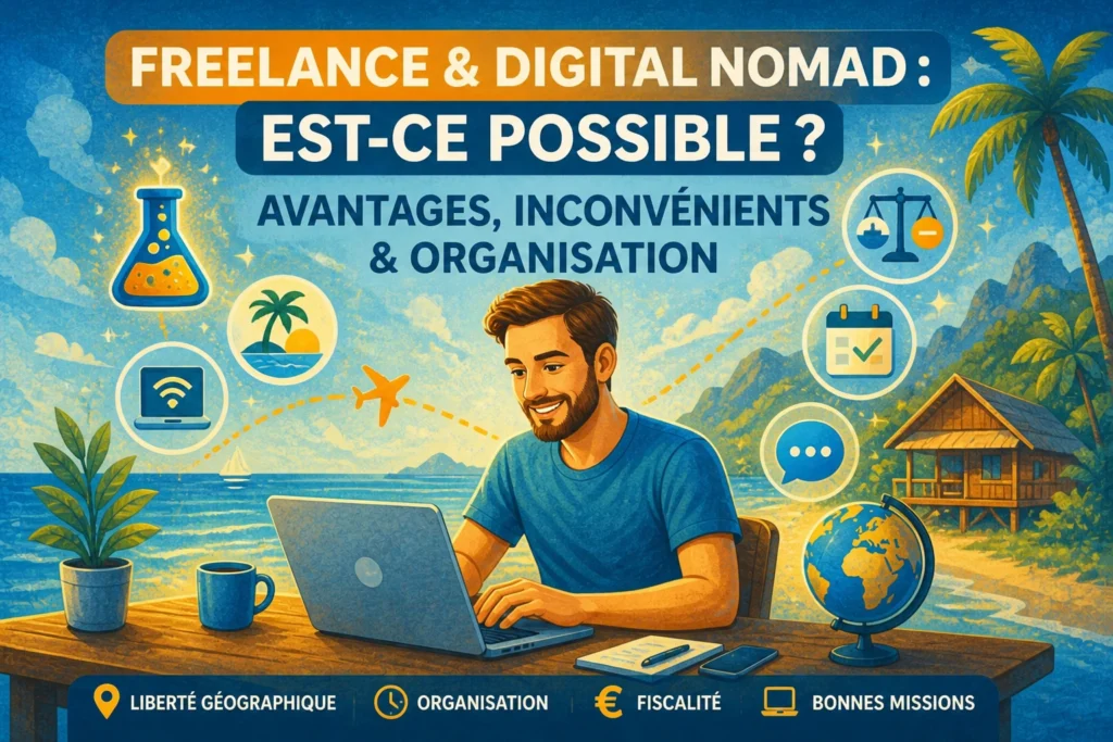 miniature freelance et digital nomad